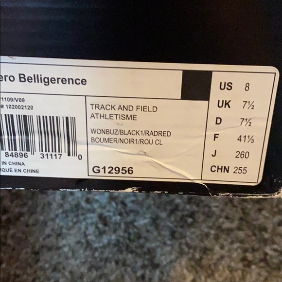 Adidas Running Spikes - Picture 4 of 4